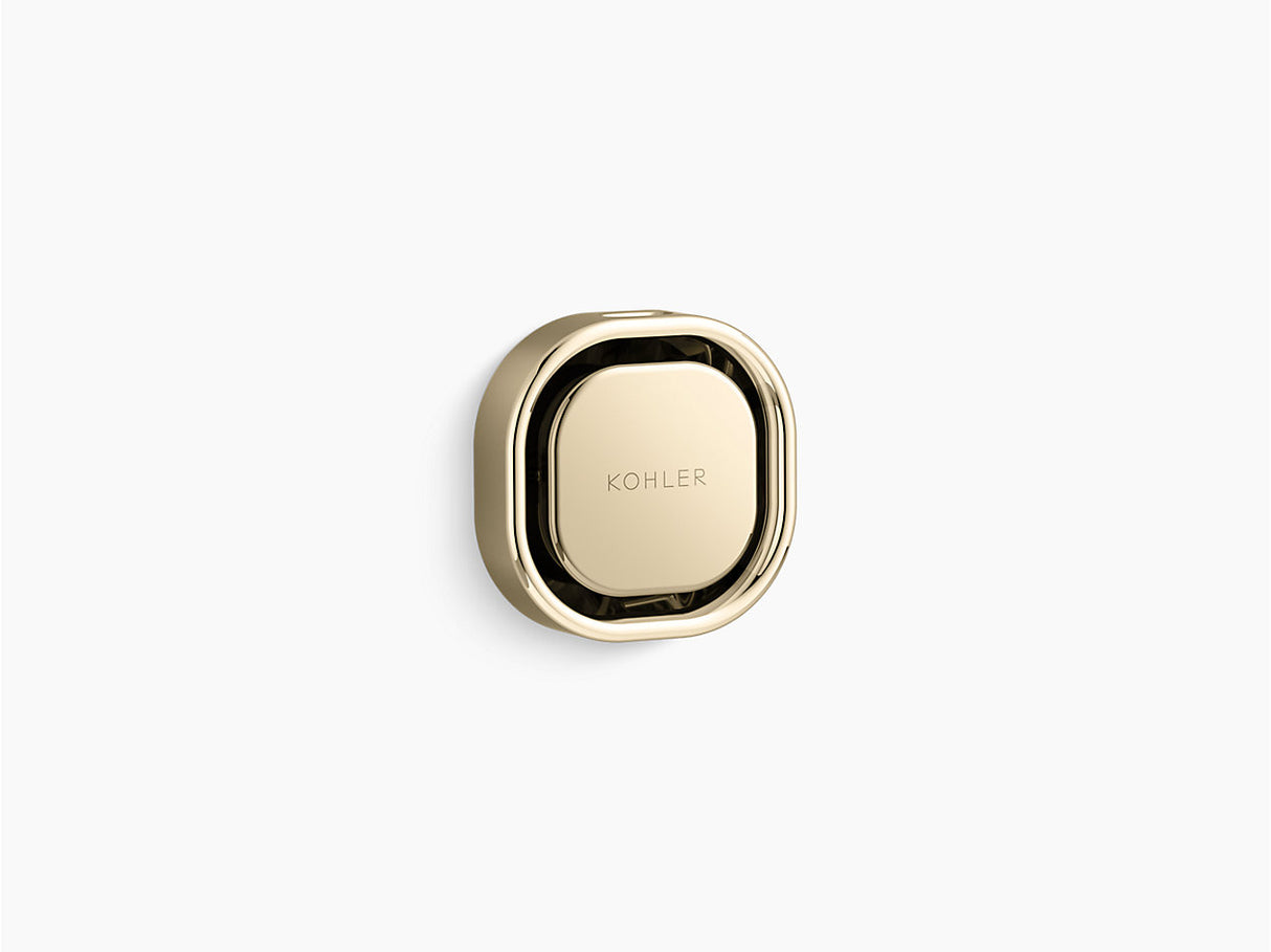 INVIGORATION SERIES W/M SQUARE STEAM HEAD - KOHLER LUXURY - ( VIBRANT FRENCH GOLD - LUXURY - 76x76 mm - 3.04inchX3.04inch )