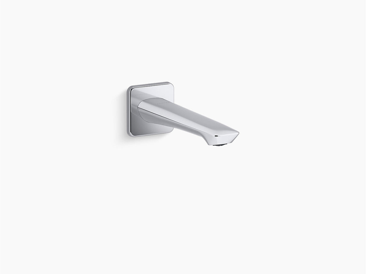 ENGAGE TM WALL-MOUNT BATH SPOUT W/O DIVERTER - KOHLER PREMIUM - ( POLISHED CHROME - PREMIUM - 0x15 mm - 0inchX0.5inch )
