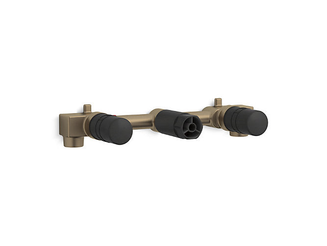 UNIVERSAL DUAL WALL-MOUNT LAVATORY FAUCET VALVE B VERSION - KOHLER LUXURY - ( - LUXURY - 0x15 mm - 0inchX0.5inch )