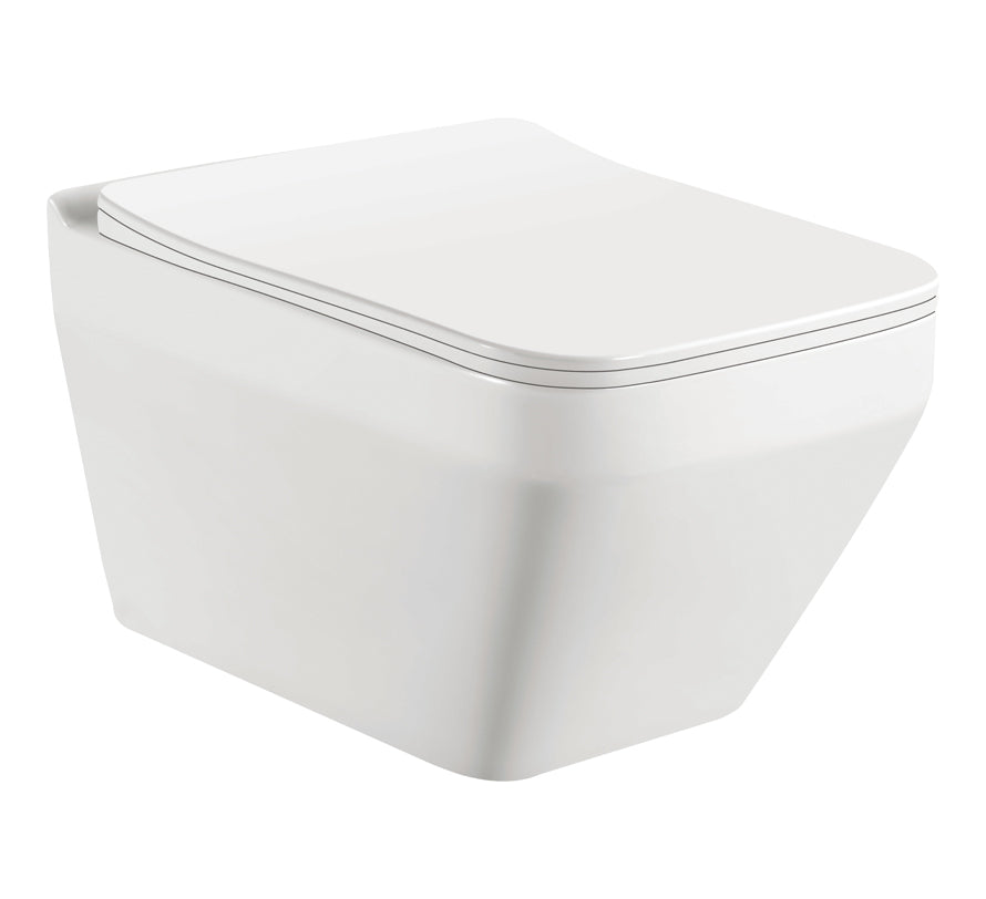EWC WM RIMLESS MARGO S (P TRAP-205MM) - HINDWARE -  ( STAR WHITE - MARGO S- 480x360x300 mm - 19.2inchX14.4inchX12inch )