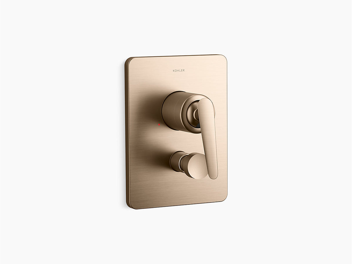 FLUENCE + TM AT235 TRIM + VALVE - KOHLER PREMIUM - ( VIBRANT BRUSHED BRONZE - PREMIUM - 0x15 mm - 0inchX0.5inch )