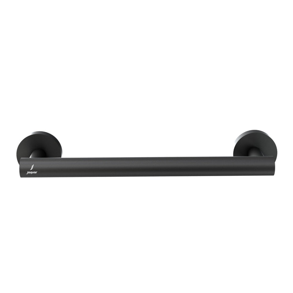 GRAB BAR - JAQUAR FAUCETS -  ( BLACK MATT - CONTINENTAL ACC. - 0x300 mm - 0inchX12inch )