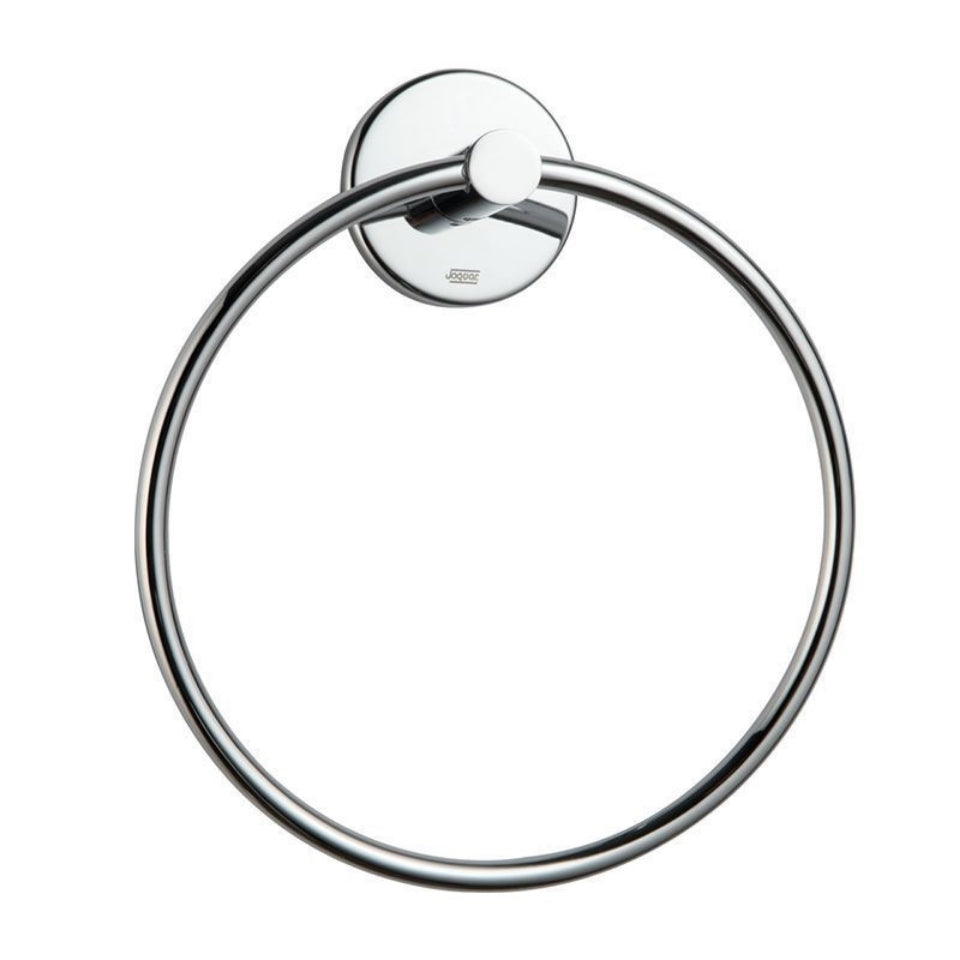 TOWEL RING ROUND - JAQUAR FAUCETS - ( CHROME - CONTINENTAL ACC. - 0x0 mm - 0inchx0inch )