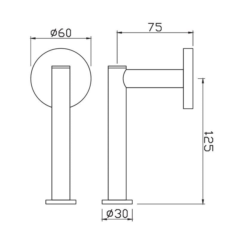 SPARE TOILET ROLL HOLDER - JAQUAR FAUCETS - ( GOLD BRIGHT PVD - CONTINENTAL ACC. - 0x0 mm - 0inchx0inch )