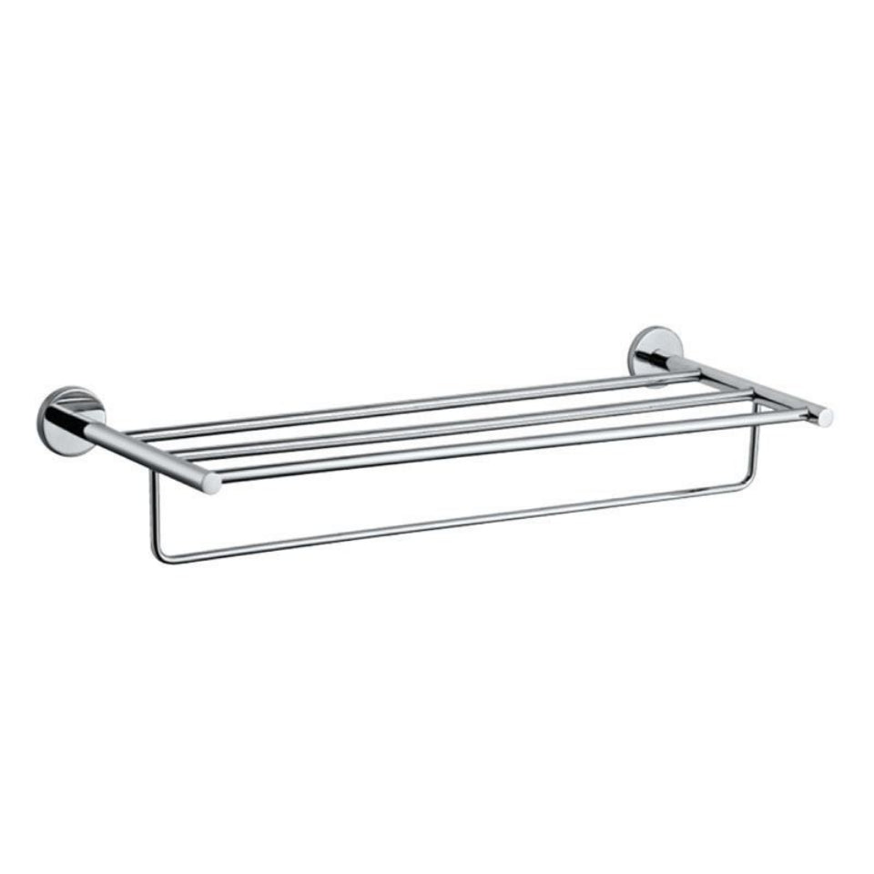 TOWEL RACK W/HANGER - JAQUAR FAUCETS - ( CHROME - CONTINENTAL ACC. - 0x600 mm - 0inchX24inch )