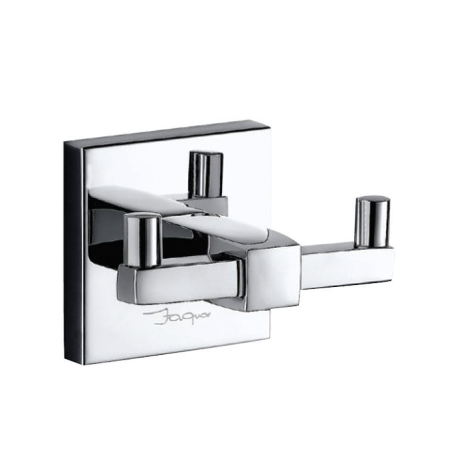 DOUBLE HOOK - JAQUAR FAUCETS -  ( CHROME - ACC. KUBIX PRIME - 0x0 mm - 0inchx0inch )