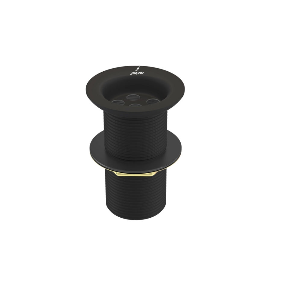 WASTE COUPLING F/T - JAQUAR FAUCETS -  ( BLACK MATT - ALLIED - 0x32 mm - 0inchX1.25inch )