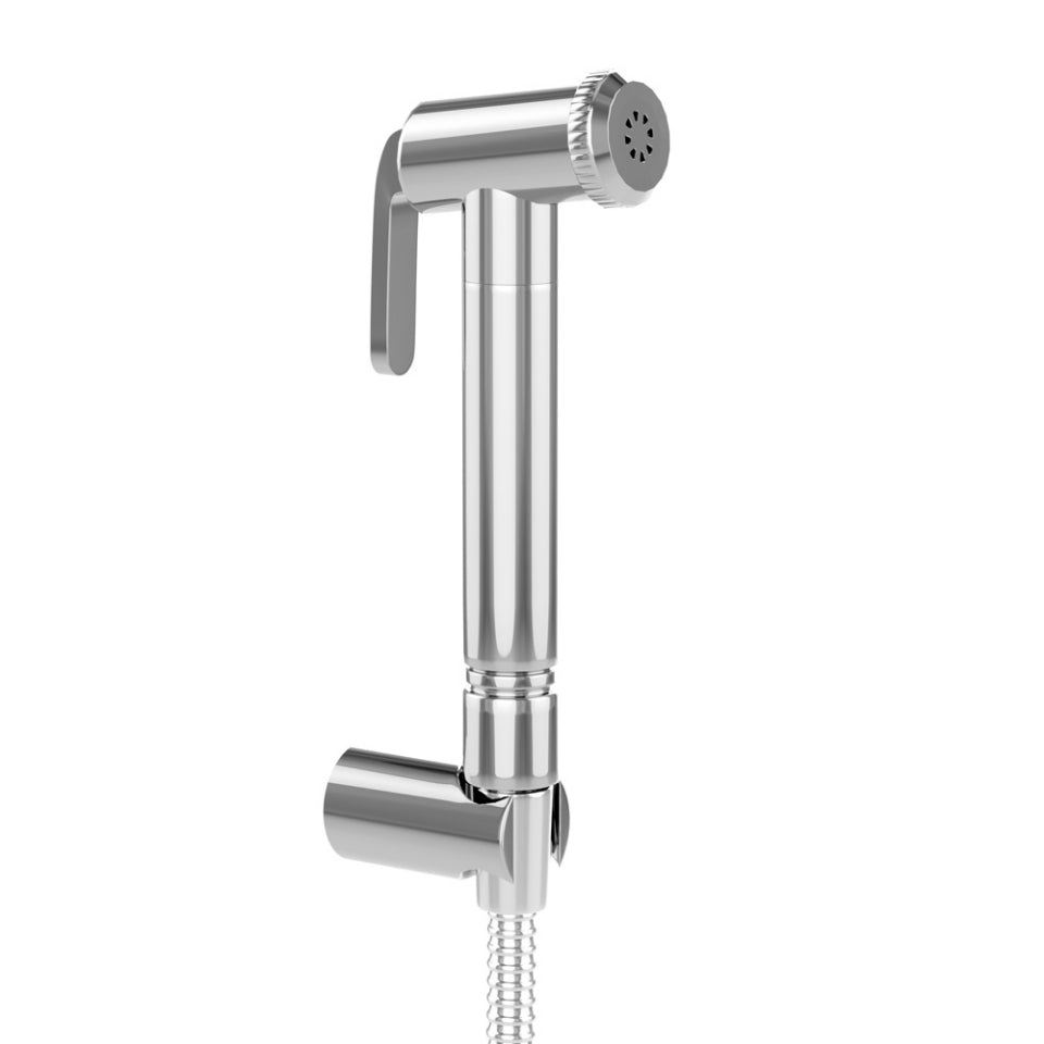 HEALTH FAUCET 1.2 MTR WITH NRV - JAQUAR FAUCETS - ( CHROME - ALLIED - 0x15 mm - 0inchX0.5inch )