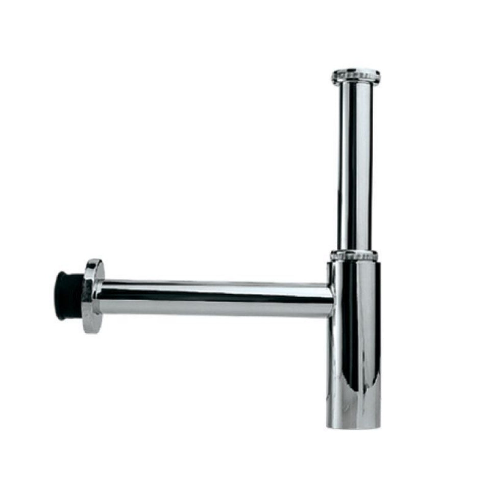 BOTTLE TRAP WITH 12 & 7.5 INCH PIPE - JAQUAR FAUCETS -  ( CHROME - ALLIED - 0x32 mm - 0inchX1.25inch )