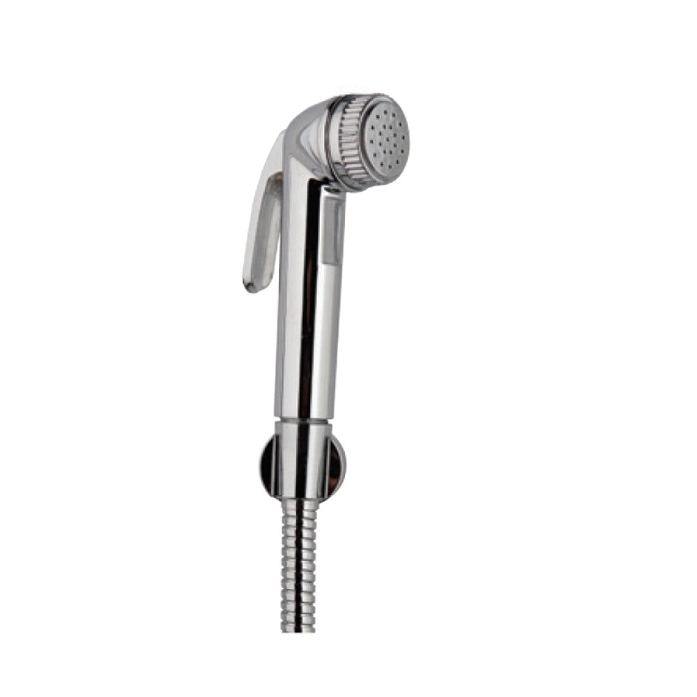 H/FAUCET ABS BODY WTH 1.2 MTR METAL TUBE - ESSCO FAUCET - ( CHROME - ALLIED - 0x0 mm - 0inchX0inch )