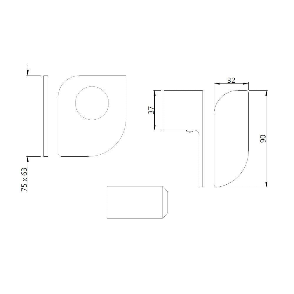EXPOSED PARTS FOR CSC ALD-083/ALD-089 - JAQUAR FAUCETS -  ( CHROME - ALIVE - 0x0 mm - 0inchx0inch )