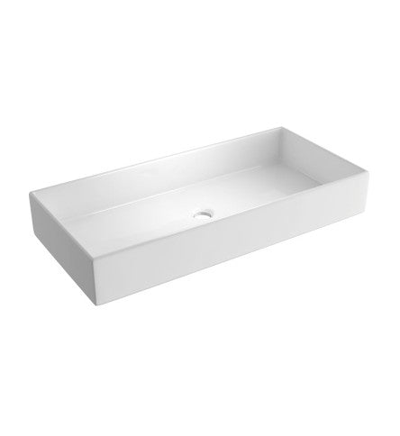 TABLE TOP WASH BASIN - ARTIZE SWARE -  ( WHITE - ANGELO - 800x400 mm - 32inchX16inch )