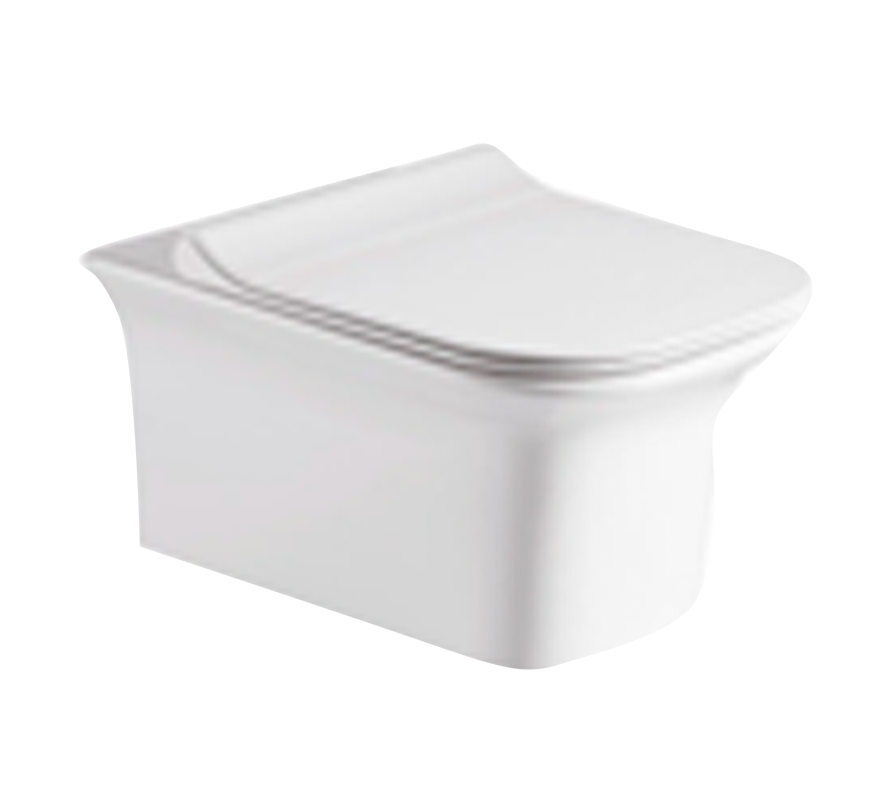 AGNESE WALL MOUNTED EWC ( BOLT DISTANCE 7INCH) - HINDWARE -  ( STAR WHITE - ITALIAN - 550x350x350 mm - 22inchx14inchx14inch )