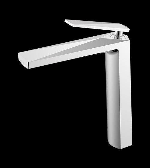 TALL BRASS BASIN MIXER - AQUANT -  ( CHROME -  - 0x0 mm - 0inchx0inch )