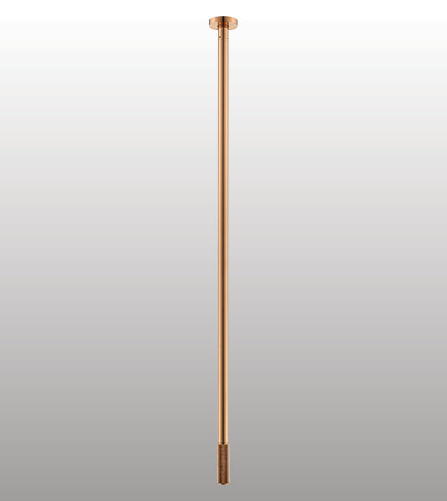 CEILING MOUNTED BRASS BASIN TAP MOUTH OPERATED - AQUANT - ( ROSE GOLD - - 1000x0 mm - 40inchX0inch )