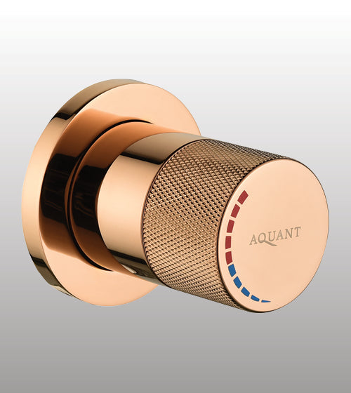 CON WALL MOUNTED DEUSCH MIXER W/PROGRESSIVE CARTRIDGE - AQUANT - ( ROSE GOLD - - 0x0 mm - 0inchX0inch )