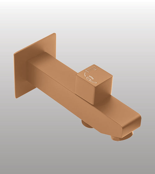 BUTTON SPOUT W/HAND SHOWER CONNECTION - AQUANT - ( BRUSHED ROSE GOLD - - 0x0 mm - 0inchx0inch )