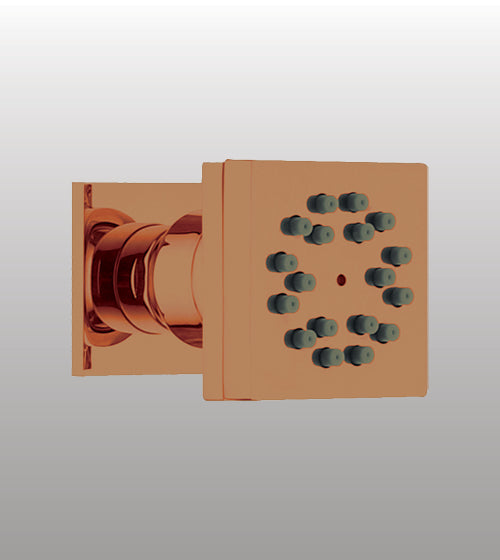 TWO FUNCTIONS BODY JET FLOW MASSAGE&MIST - AQUANT - ( BRUSHED ROSE GOLD - - 0x0 mm - 0inchx0inch )