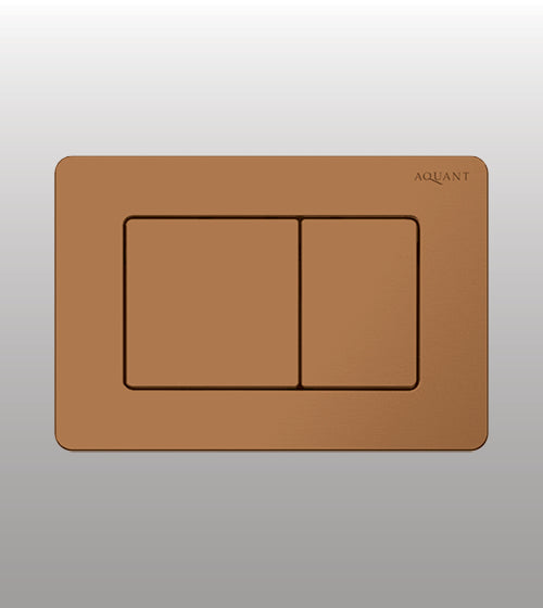 SS FLUSH PLATE - AQUANT - ( BRUSHED ROSE GOLD - - 0x0 mm - 0inchx0inch )