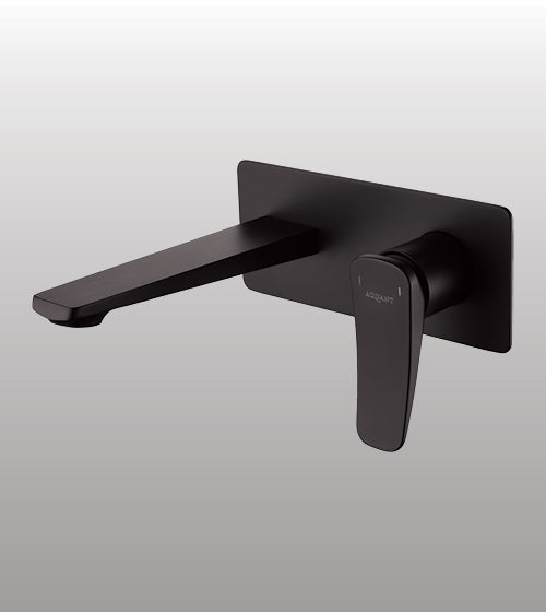 SINGLE LEVER BRASS BASIN MIXER FOAM FLOW - AQUANT - ( MATT BLACK - WAVE SERIES - 0x0 mm - 0inchX0inch )