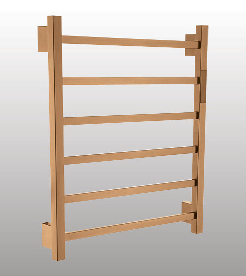 WALL HUNG TOWEL WARMER NEEDS ELECTRIC POINT - AQUANT - ( BRUSHED POINT - - 580x500 mm - 23.2inchX20inch )