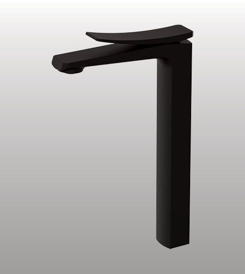 TALL BODY PILLAR COCK FOAM FLOW - AQUANT - ( MATT BLACK - WAVE SERIES - 0x0 mm - 0inchx0inch )