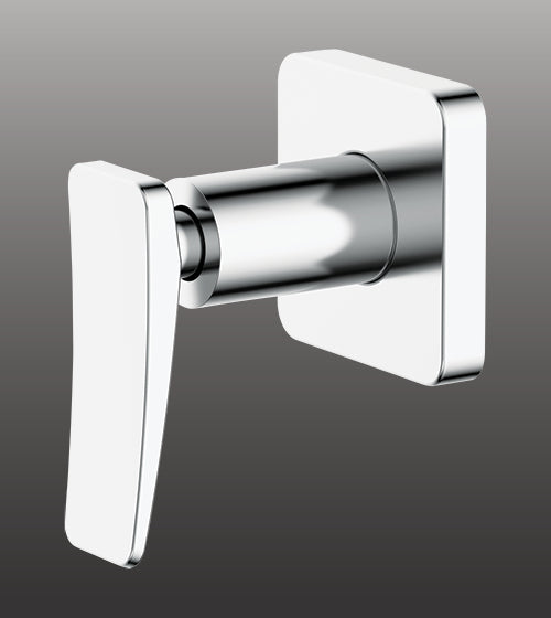 CONC. STOP COCK WITH BRASS FLANGE - AQUANT - ( CHROME - - 0x0 mm - 0inchx0inch )