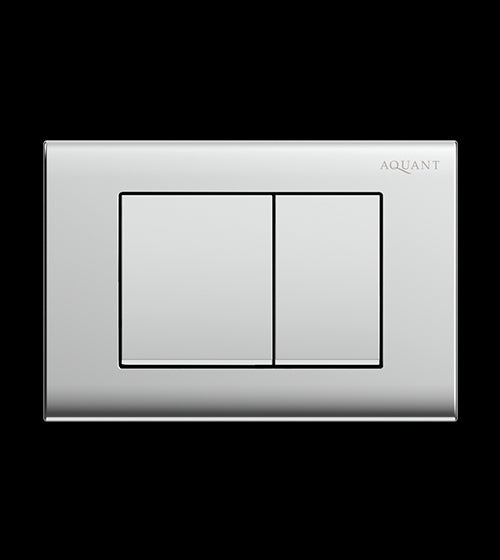 ABS FLUSH PLATE - AQUANT - ( CHROME - - 0x0 mm - 0inchx0inch )