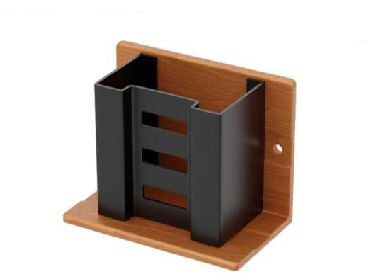 WOODEN TUMBLER HOLDER - BETTER LIVING -  ( BLACK - EURO - 0x0 mm - 0inchx0inch )