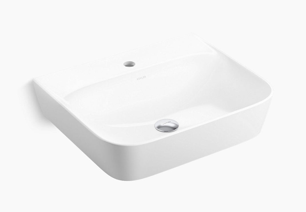 APT WALL MOUNTED WASH BASIN - KOHLER POPULAR -  ( WHITE - POPULAR - 0x0 mm - 0inchx0inch )