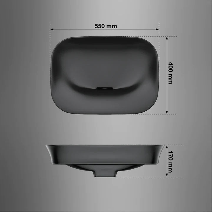 KOHLER VIVE VESSEL W/O DECK - KOHLER PREMIUM -  (  - PREMIUM - 545x400 mm - 21.8inchX16inch )