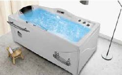 WHIRLPOOLW/TUB LUCITE ACRYLIC (HT-750MM) - OYSTER - ( WHITE - BONITO - 1600x875 mm - 64inchX35inch )
