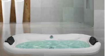 BATH TUB GP ACRYLIC(HT-525MM) - OYSTER - ( WHITE - CAROLA - 1775x850 mm - 71inchX34inch )