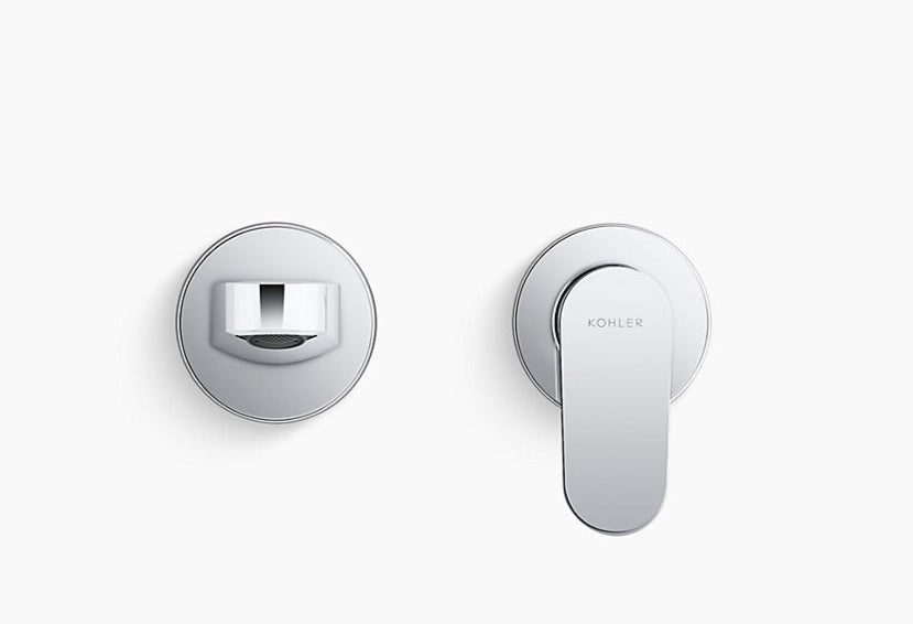 BEAM WALL MOUNT COLD ONLY TRIM WITHOUT DRAIN - KOHLER POPULAR - ( POLISHED CHROME - POPULAR - 0x15 mm - 0inchX0.6inch )