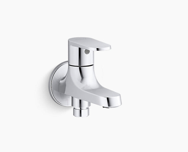 BEAM TWO WAY BIB FAUCET, COLD ONLY - KOHLER POPULAR -  ( POLISHED CHROME - POPULAR - 0x0 mm - 0inchx0inch )