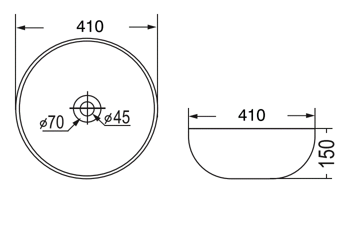 ART WASH BASIN - AQUANT - ( MARBLE COLOR - - 420x420 mm - 16.8inchX16.8inch )