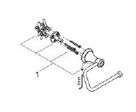 KENSINGTON PAPER HOLDER W/O COVER - GROHE - ( CHROME - G5 - KENSINGTON - 0x0 mm - 0inchX0inch )