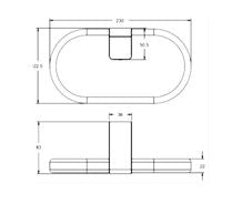 E TOWEL RING - AMERICAN STANDARD - ( CHROME - ACACIA E - 0x0 mm - 0inchX0inch )