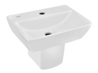 HALF PEDESTAL WITH FIXING ACCESSORIES FOR ECS-WHT-811 - ESSCO SWARE - ( WHITE - - 0x0 mm - 0inchx0inch )
