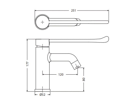 SINGLE LEVER BASIN MIXER - HINDWARE FAUCETS - ( POLISHED CHROME - FLORA-NEO CLASSIC - 0x15 mm - 0inchX0.5inch )