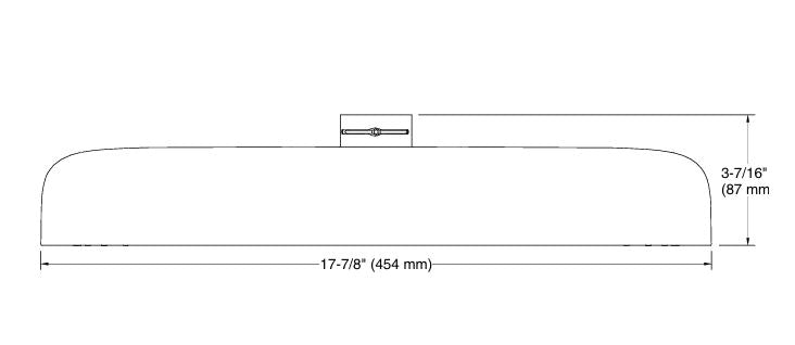 STATEMENT 2FLOW DEEPMSG RAINHEAD SHOWER - KOHLER LUXURY - ( FRENCH GOLD - LUXURY - 0x453 mm - 0inchX18inch )