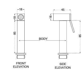 BRASS HEALTH FAUCET SET SQUARE SHAPE INCLUDES HEALTH FAUCET HANDLE , HOOK & 1 MTR FLEXIBLE HOSE - AQUANT - ( BRUSHED ROSE GOLD - - 0x0 mm - 0inchx0inch )