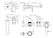 ACACIA E IN-WALL VESSEL MIXER - AMERICAN STANDARD - ( BRUSHED HARD GRAPHITE - ACACIA E - 0x0 mm - 0inchX0inch )