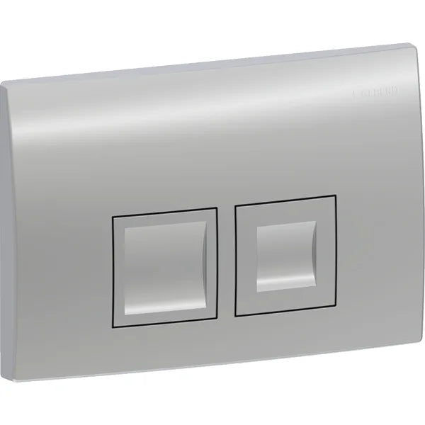 ACTUATOR DELTA 50 - GEBERIT - ( BRIGHT CHROME - MID LINE - 0x0 mm - 0inchx0inch )