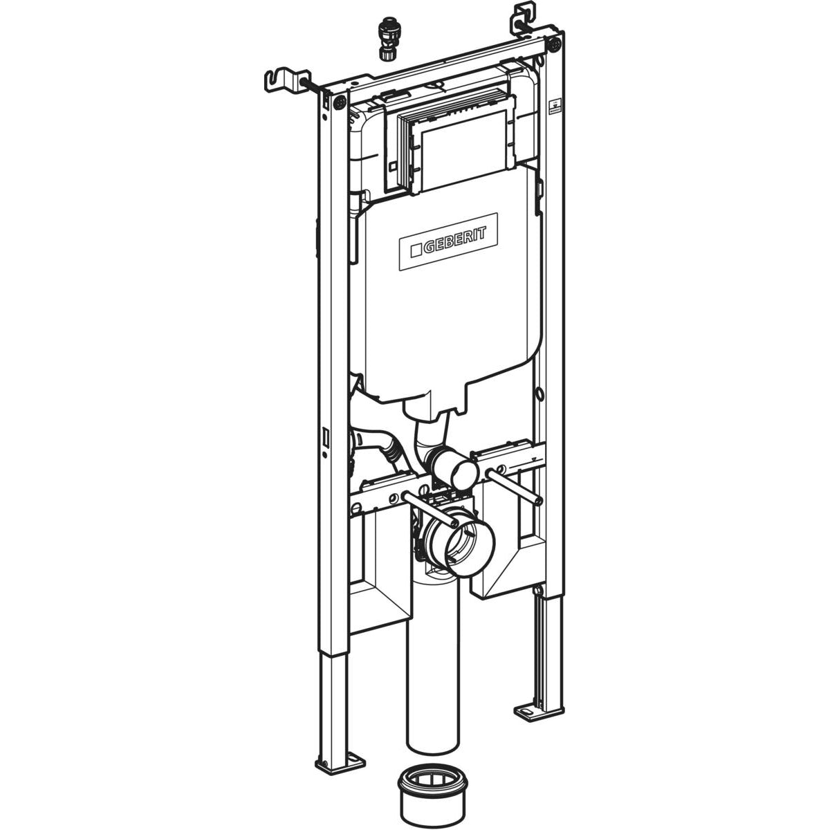 DUOFIX CONC.CISTERN UP-720 8CM THICK F/M - GEBERIT -  (  - SIGMA - 0x0 mm - 0inchx0inch )