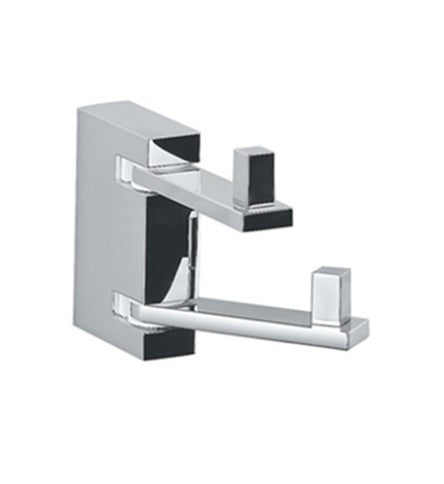 DOUBLE SWIVEL COAT HOOK - ARTIZE FAUCET - ( CHROME - DUOS - 0x0 mm - 0inchX0inch )