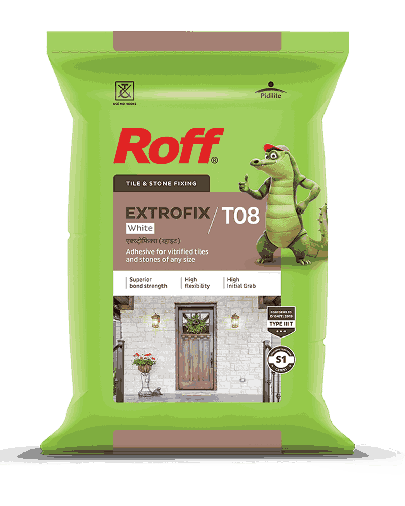 ROFF EXTROFIX ADHESIVE - WHITE (20 KG) - ROFF - ( WHITE - - 0x0 mm - 0inchx0inch )