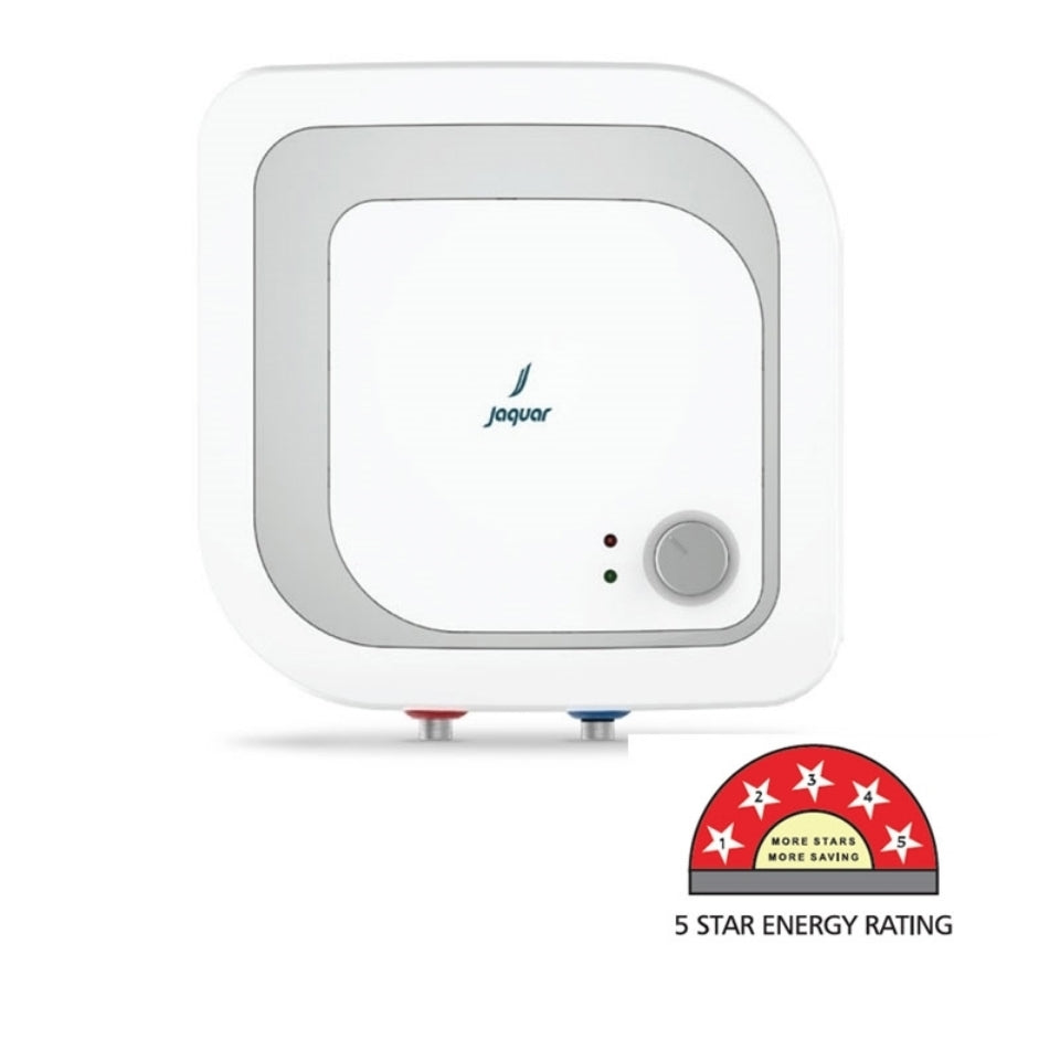 15L MANUAL 2KW 312 MM DEPTH 5 (5 STAR) - JAQUAR GEYSERS -  ( WHITE - ELENA PRIME VERTICAL - 402x402x312 mm - 16inchX16inchX12.4inch )