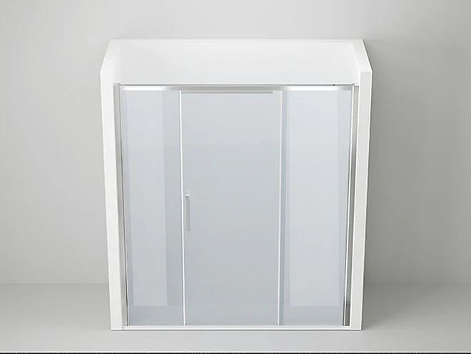 TORSION 1DOOR 2PARTITION SLIDING ENCLOSURE HT 2000MM - KOHLER PREMIUM - ( BRIGHT POLISHED SILVER - PREMIUM - 0x0 mm - 0inchx0inch )