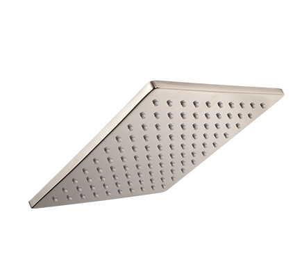 RAIN SHOWER SS SQUARE -200 MM - HINDWARE FAUCETS -  ( POLISHED CHROME - GEOMETRIC SHOWERS - 200x200 mm - 8inchX8inch )